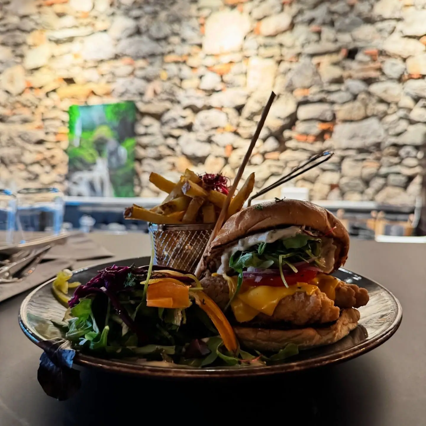 Le Chicken Burger